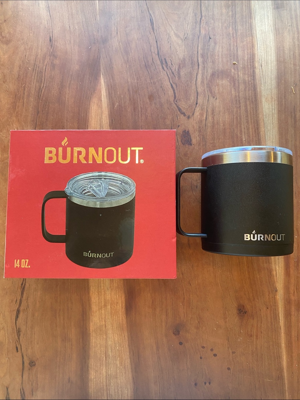 BURNOUT Mug Aerospace Engineer Designed Mug to Keep Drinks Hot, Not Scalding